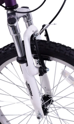 Professional Shocker 18 Inch Wheel Kids Mountain Bike Purple 9 Professional Shocker 18 Inch Wheel Kids Mountain Bike Purple -CycleKing Shop shocker 20 purplec