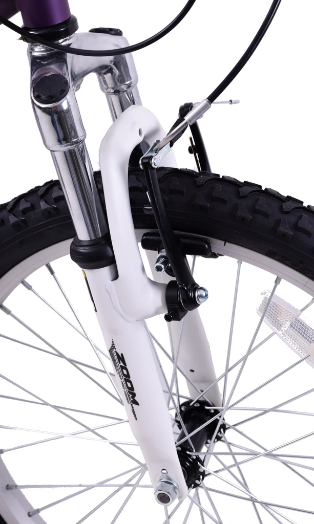 Professional Shocker 18 Inch Wheel Kids Mountain Bike Purple 5 Professional Shocker 18 Inch Wheel Kids Mountain Bike Purple - Image 3