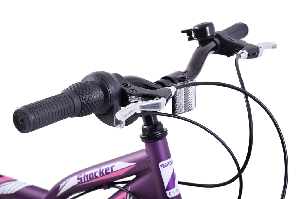 Professional Shocker 18 Inch Wheel Kids Mountain Bike Purple 3 Professional Shocker 18 Inch Wheel Kids Mountain Bike Purple