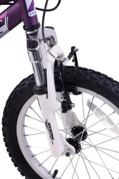 Professional Shocker 16 Inch Wheel Kids Mountain Bike Purple -CycleKing Shop shocker purple 2