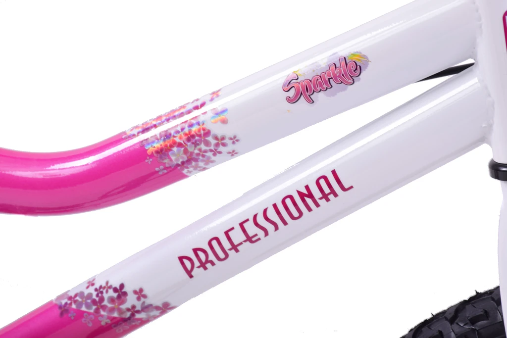 Professional Sparkle 20 Inch Wheel Kids Mountain Bike Pink 5 Professional Sparkle 20 Inch Wheel Kids Mountain Bike Pink - Image 3