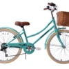 Ammaco Tiffany 24 Inch Wheel Kids Heritage Bike Green -CycleKing Shop tiffany 24 2
