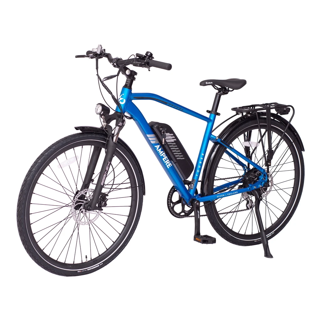 Ampere Tourer Electric Bike Crossbar Blue 4 Ampere Tourer Electric Bike Crossbar Blue - Image 2