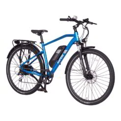 Ampere Tourer Electric Bike Crossbar Blue