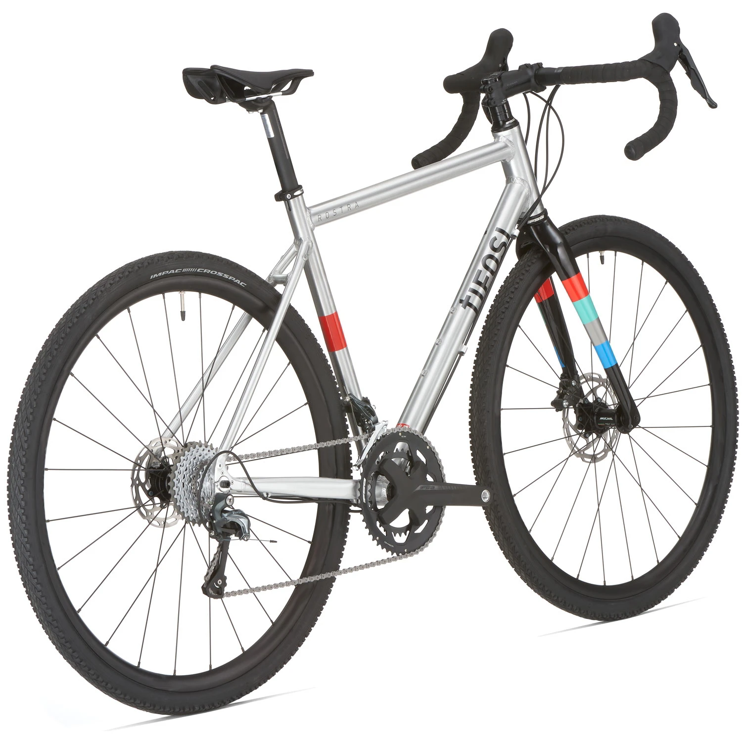 Tifosi Rostra Gravel Bike Silver 4 Tifosi Rostra Gravel Bike Silver - Image 2